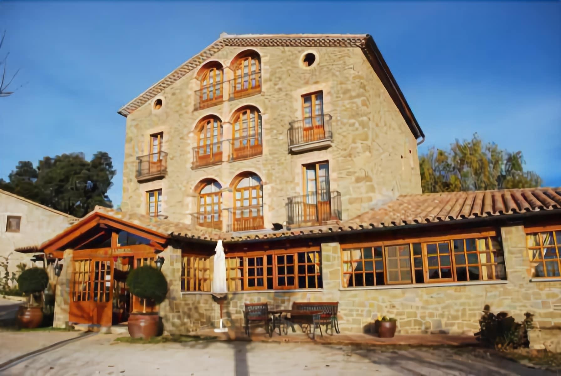 Hotel Cal Majoral Espunyola Exteriér fotografie